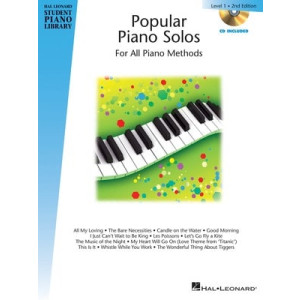 HLSPL POPULAR PIANO SOLOS BK 1 BK/CD 2ND ED