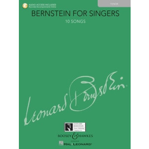 BERNSTEIN FOR SINGERS TENOR BK/OLA