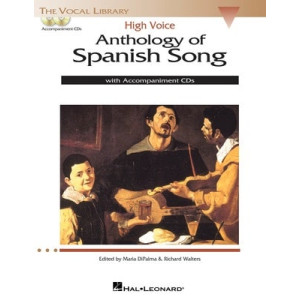 ANTHOLOGY OF SPANISH SONG HIGH VOICE BK/2CD