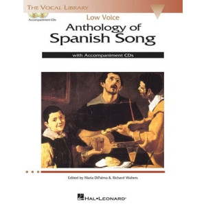 ANTHOLOGY OF SPANISH SONG LOW VOICE BK/2CD