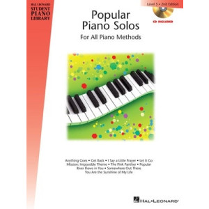 HLSPL POPULAR PIANO SOLOS BK 5 BK/CD 2ND ED