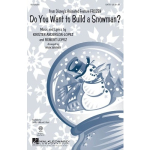DO YOU WANT TO BUILD A SNOWMAN? SHOWTRAX CD