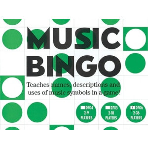MUSIC BINGO (2-36 PLAYERS)