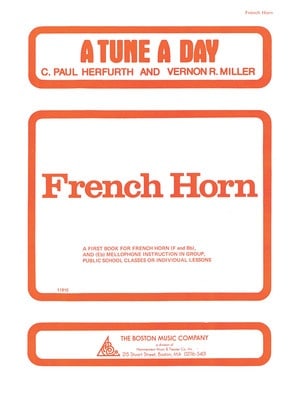 A TUNE A DAY FRENCH HORN BK 1