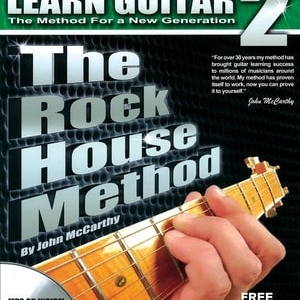 ROCK HOUSE METHOD LEARN GUITAR 2 BK/CD