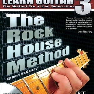 ROCK HOUSE METHOD LEARN GUITAR 3 BK/CD