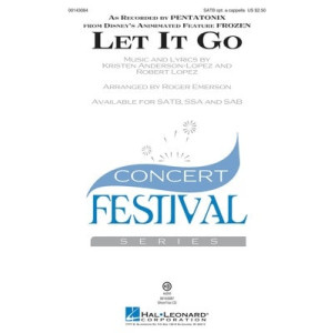 LET IT GO (FROM FROZEN) SHOWTRAX CD