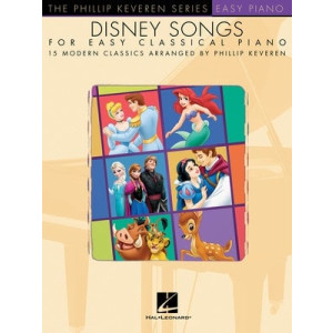 DISNEY SONGS FOR EASY CLASSICAL PIANO KEVEREN EASY PIANO