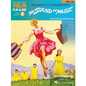 SOUND OF MUSIC VIOLIN PLAYALONG V56 BK/OLA