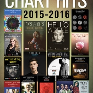 CHART HITS OF 2015-2016 FOR EASY PIANO