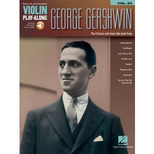 GEORGE GERSHWIN VIOLIN PLAYALONG V63 BK/OLA