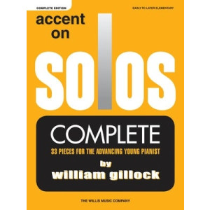 GILLOCK - ACCENT ON SOLOS COMPLETE