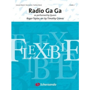 RADIO GA GA 4 PART FLEXIBLE ENSEMBLE SC/PTS
