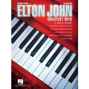 ELTON JOHN GREATEST HITS BIG NOTE PIANO