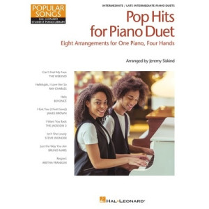 POP HITS FOR PIANO DUET HLSPL POPULAR SONGS