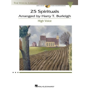 25 SPIRITUALS BK/CD HIGH VOICE