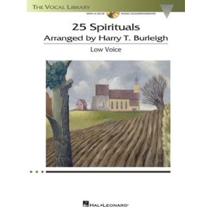 25 SPIRITUALS BK/CD LOW VOICE