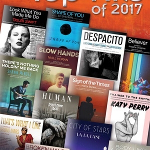 TOP HITS OF 2017 EASY GUITAR NOTES & TAB
