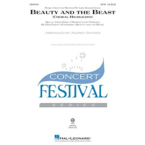 BEAUTY AND THE BEAST (CHORAL HIGHLIGHTS) SATB