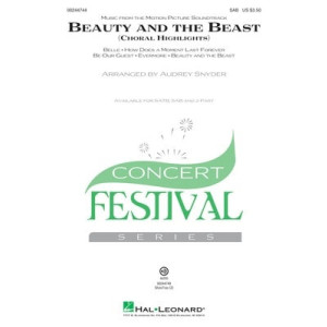 BEAUTY AND THE BEAST (CHORAL HIGHLIGHTS) SAB