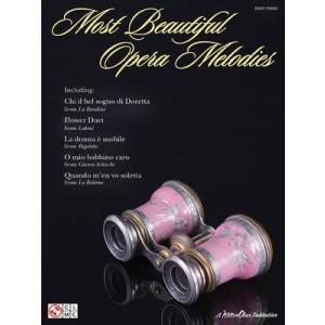 MOST BEAUTIFUL OPERA MELODIES EASY PIANO