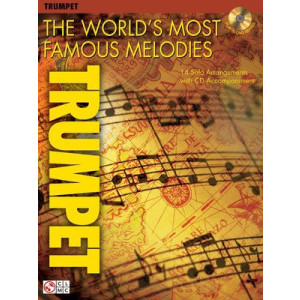 WORLDS MOST FAMOUS MELODIES TRUMPET BK/CD