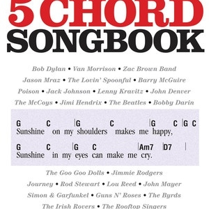 5 CHORD SONGBOOK STRUM & SING CHORDS & LYRICS