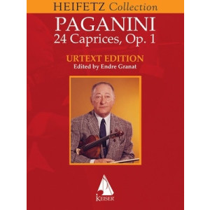 PAGANINI - 24 CAPRICES FOR VIOLIN HEIFETZ VERSION