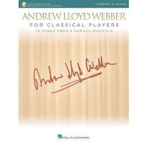 LLOYD WEBBER FOR CLASSICAL PLAYERS TRUMPET/PIANO BK/OLA