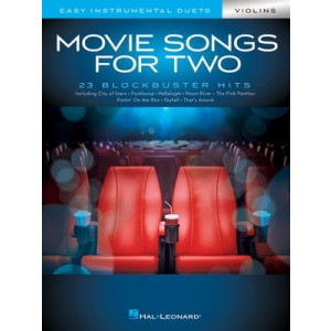 MOVIE SONGS FOR TWO VIOLINS