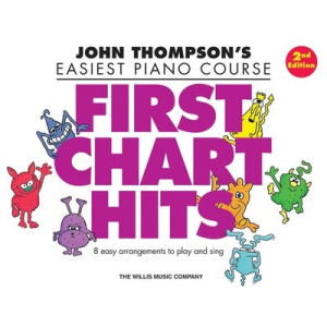 EASIEST PIANO COURSE FIRST CHART HITS 2ND EDITION