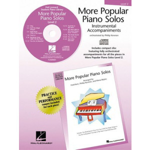 HLSPL MORE POPULAR PIANO SOLOS 2 CD ONLY