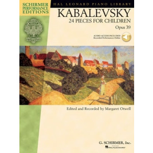 KABALEVSKY - 24 PIECES FOR CHILDREN OP 39 BK/OLA
