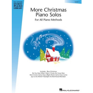 HLSPL MORE CHRISTMAS PIANO SOLOS LEVEL 1