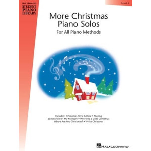 HLSPL MORE CHRISTMAS PIANO SOLOS LEVEL 5