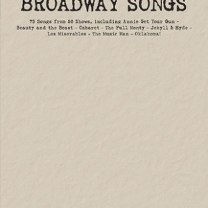 BUDGET BOOKS BROADWAY SONGS PVG