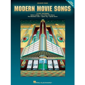 MODERN MOVIE SONGS 2ND EDITION BIG NOTE PIANO
