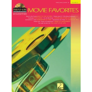 MOVIE FAVORITES PIANO PLAY ALONG VOL 17 BK/CD