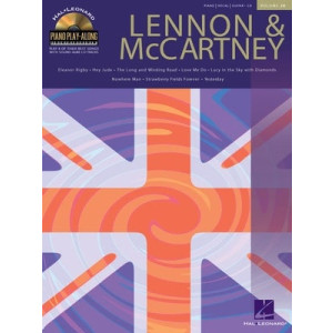 LENNON AND MCCARTNEY PIANO PLAY ALONG BK/CD V28