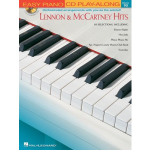 LENNON & MCCARTNEY EASY PIANO PLAY ALONG BK/CD V