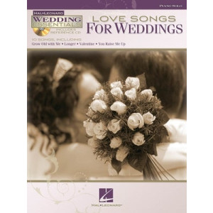 LOVE SONGS FOR WEDDINGS PNO SOLO BK/CD