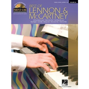 BEST OF LENNON MCCARTNEY PIANO PLAY ALONG BK/CD