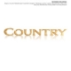ANTHOLOGY OF COUNTRY SONGS GOLD EDITION PVG
