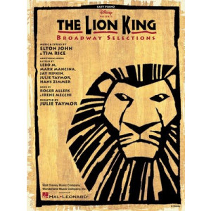 LION KING BROADWAY SELECTIONS EASY PIANO