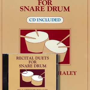 RECITAL DUETS FOR SNARE DRUM BK/CD