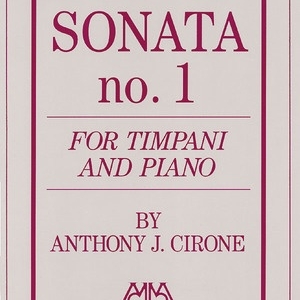 SONATA NO 1 FOR TIMPANI AND PIANO