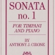 SONATA NO 1 FOR TIMPANI AND PIANO
