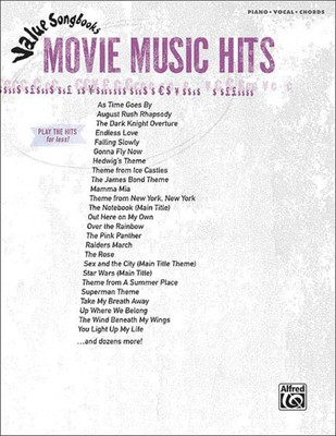 VALUE SONGBOOKS MOVIE MUSIC HITS PVG