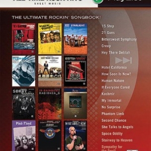 ALL TIME ROCK HITS SHEET MUSIC PLAYLIST PVG