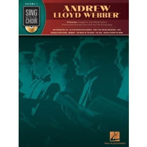 ANDREW LLOYD WEBBER SING WITH CHOIR BK/CD V1
